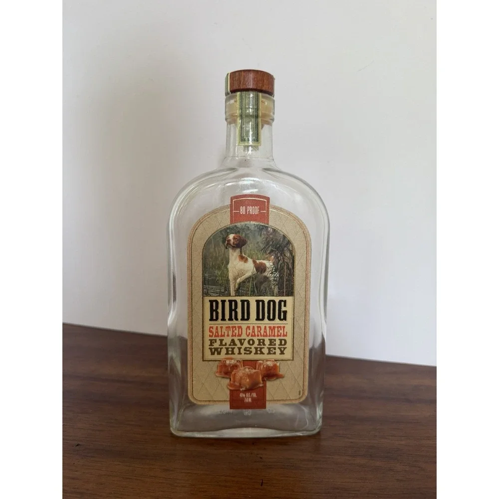 Bird Dog Empty Salted Caramel Flavored Whiskey Bottle 750 ml